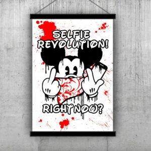 Selfie Revolution (Red) By Cuts And Pieces And Planet Selfie