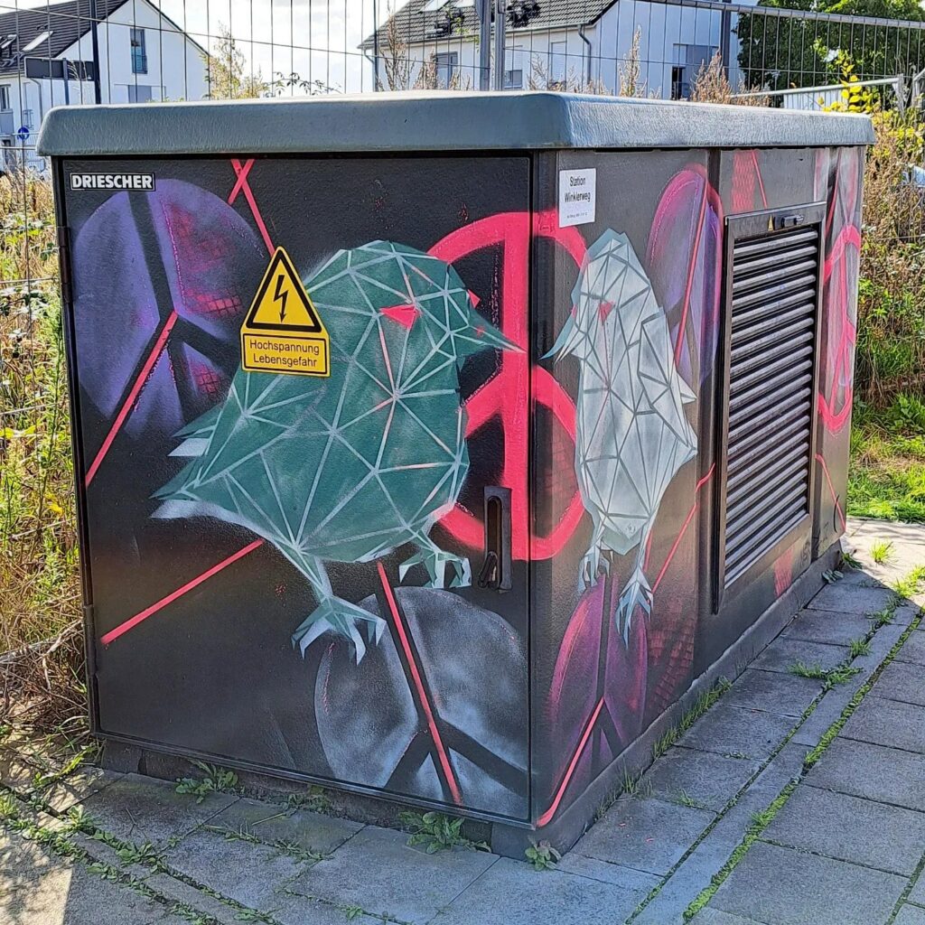 Metraeda Graffiti Auftrag