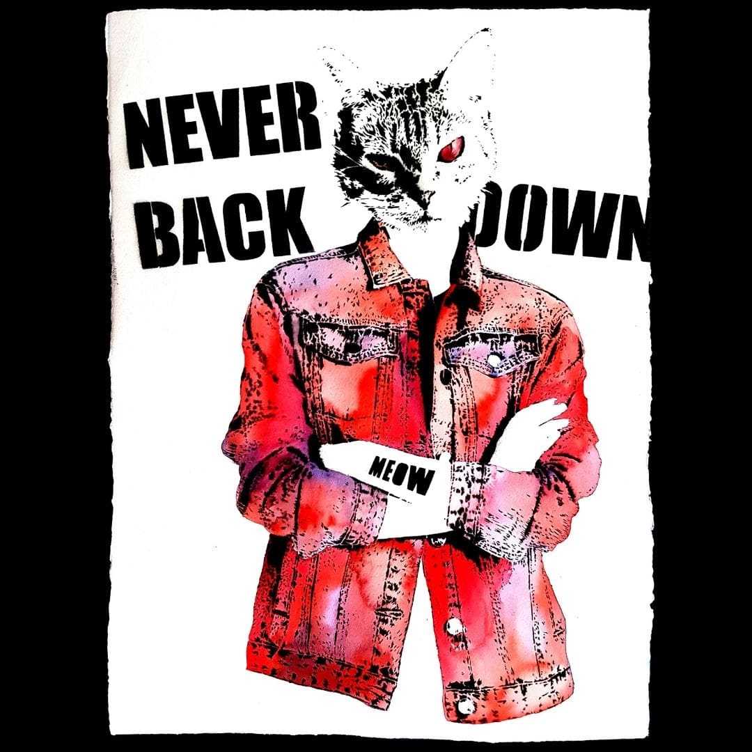 Never Back Down (Pink) by MEOW