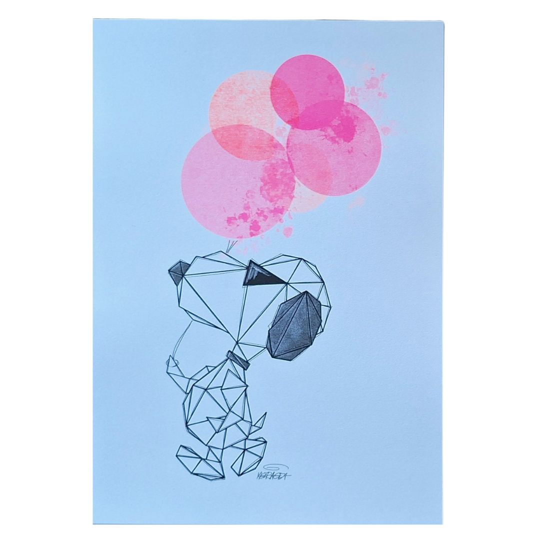 Snoopy Balloons by Metraeda
