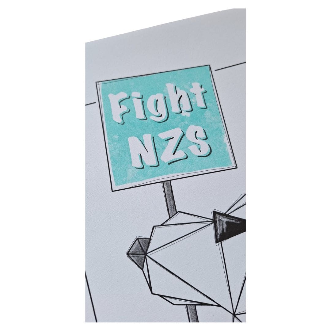Street Art Metraeda Fight NZS